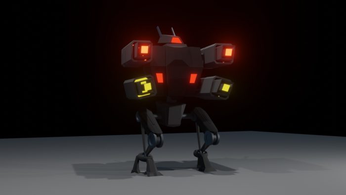 Grant Abbitt Tutorial Mech Rendering